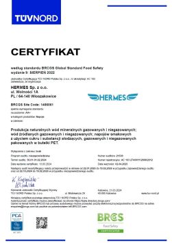 Certyfikat BRC (PL)